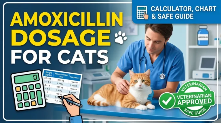 Amoxicillin Dosage For Cats: Calculator, Chart & Safe Guide 1 Amoxicillin Dosage For Cats