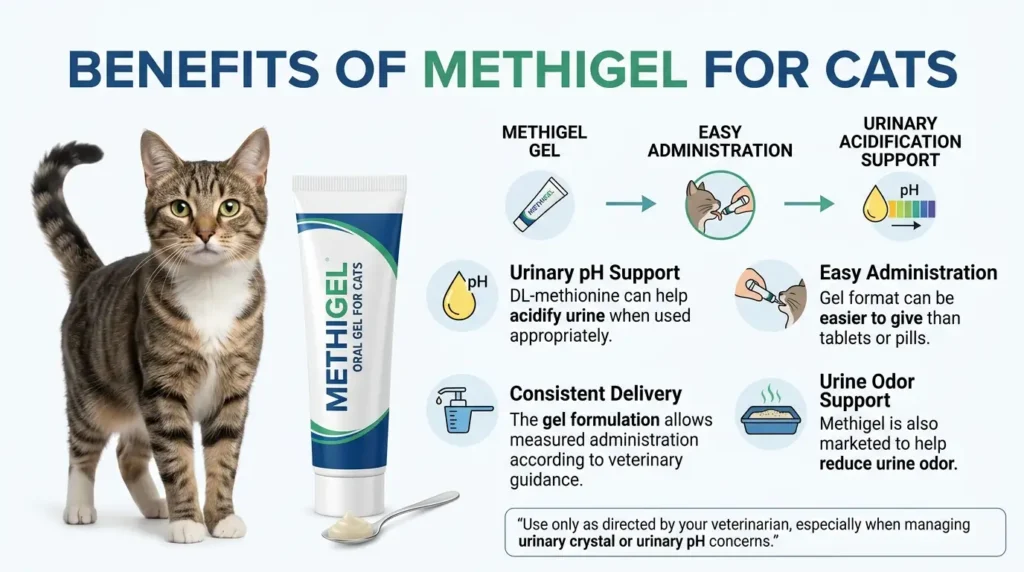 Methigel Dosage For Cats: Calculator, Chart & Safe Guide 4 Benefits of Methigel for Cats