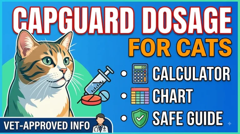 Capguard Dosage For Cats: Calculator, Chart & Safe Guide 6 Capguard Dosage For Cats