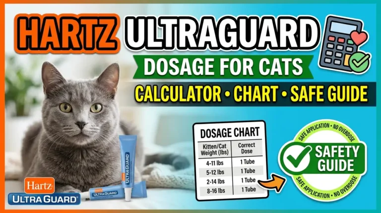 Hartz Ultraguard Dosage For Cats: Calculator & Safe Guide 1 Hartz Ultraguard Dosage For Cats