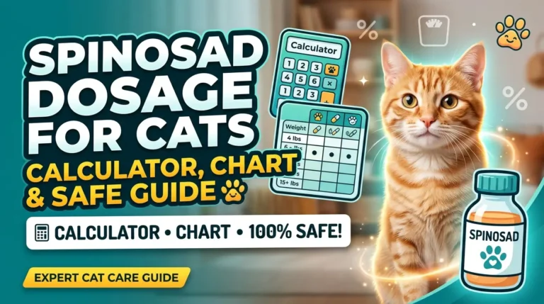 Spinosad Dosage For Cats: Calculator, Chart & Safe Guide 8 Spinosad Dosage For Cats