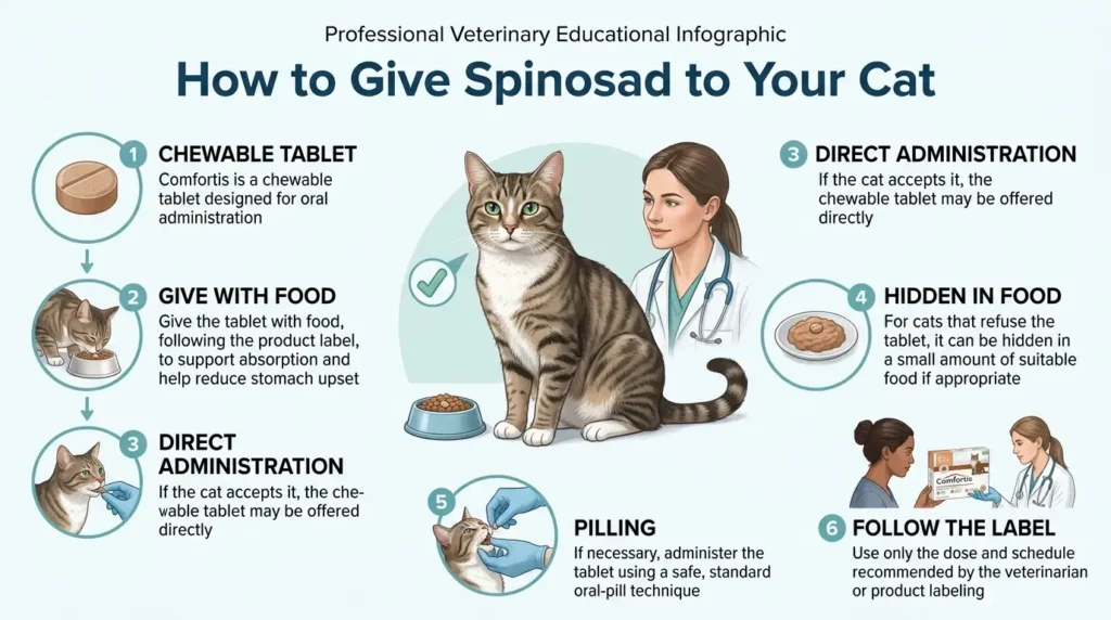How to Give Spinosad to Your Cat