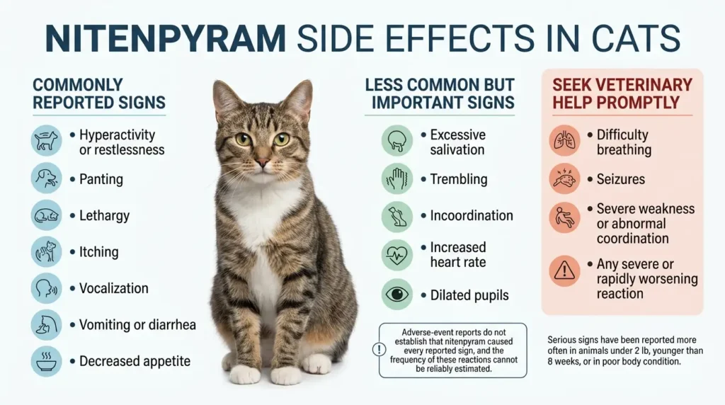 Nitenpyram Side Effects in Cats