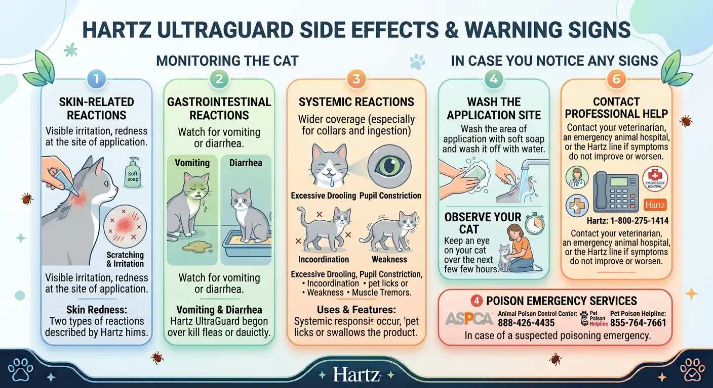 Hartz Ultraguard Dosage For Cats: Calculator & Safe Guide 4 Side Effects & Warning Signs