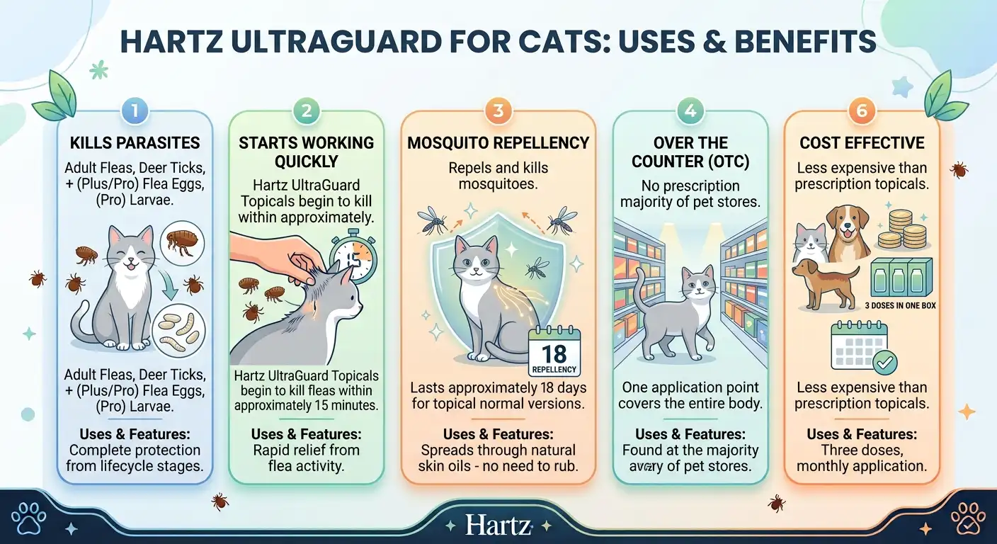 Hartz Ultraguard Dosage For Cats: Calculator & Safe Guide 3 Uses & Benefits