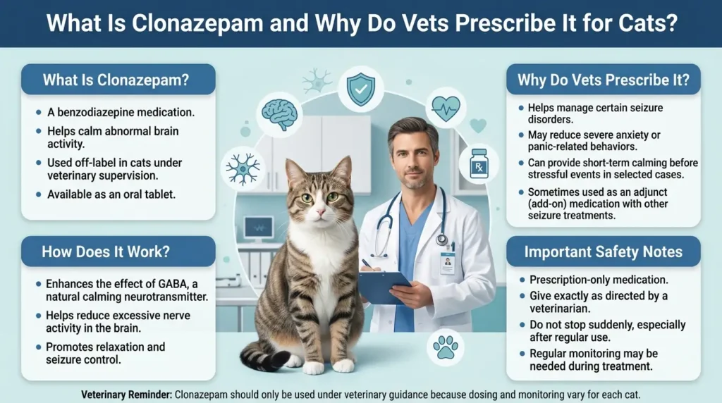 What Is Clonazepam and Why Do Vets Prescribe It for Cats