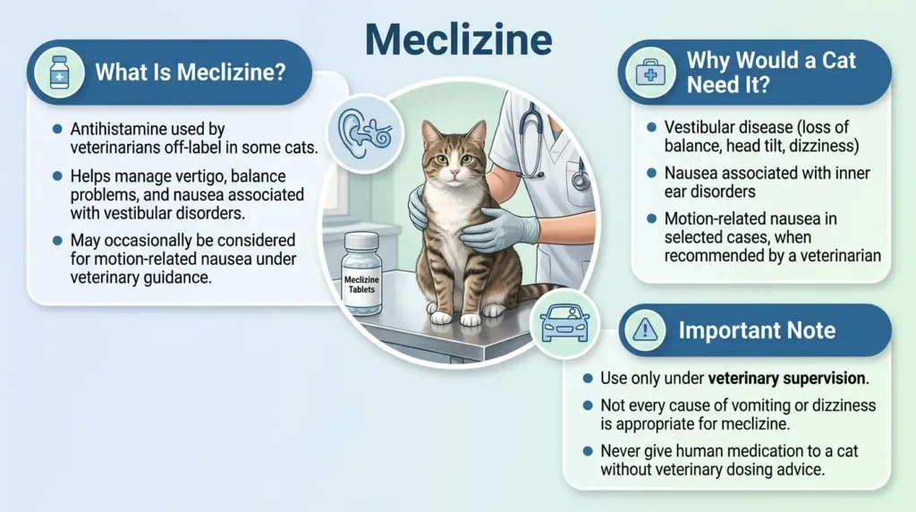 What Is Meclizine Dosage For Cats, and Why Would a Cat Need It